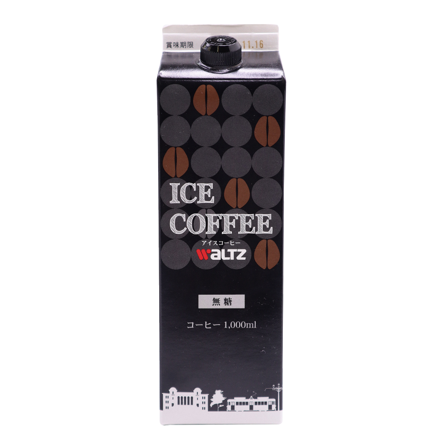 ワルツ　リキッドアイスコーヒー（無糖）　1000ｍｌ