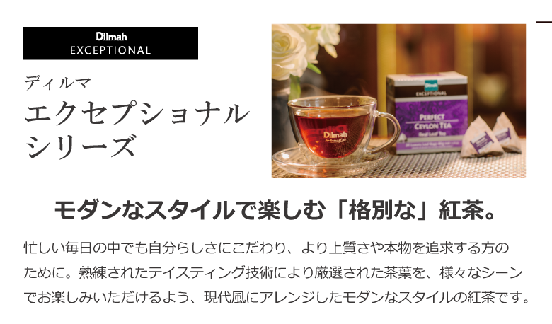 ディルマ エクセプショナルシリーズの紹介