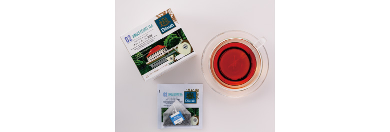 クイーンズベリー茶園水色と箱