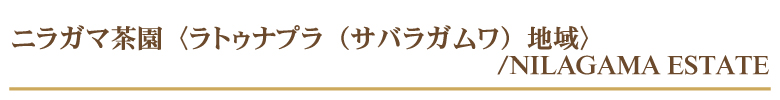 ニラガマ茶園