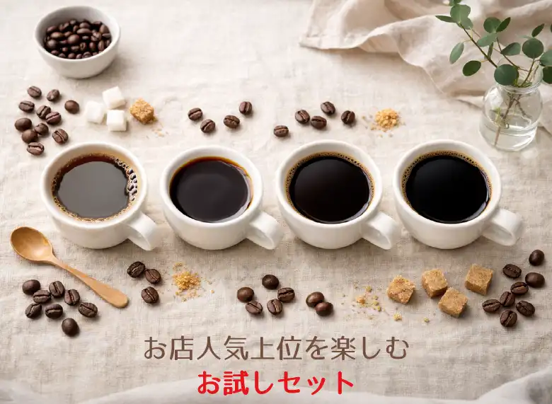 お店の人気上位お試しセット