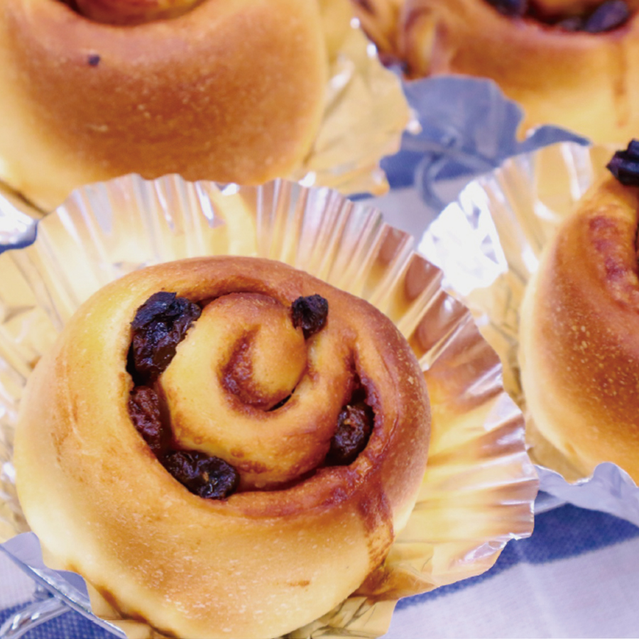 シナモンレーズンパン 珈琲 紅茶とお菓子パンづくりの専門店 おうちカフェのお店