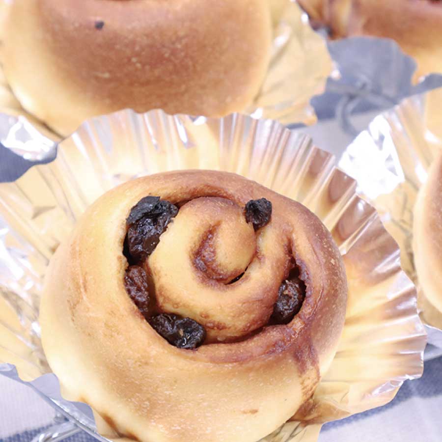 シナモンレーズンパン