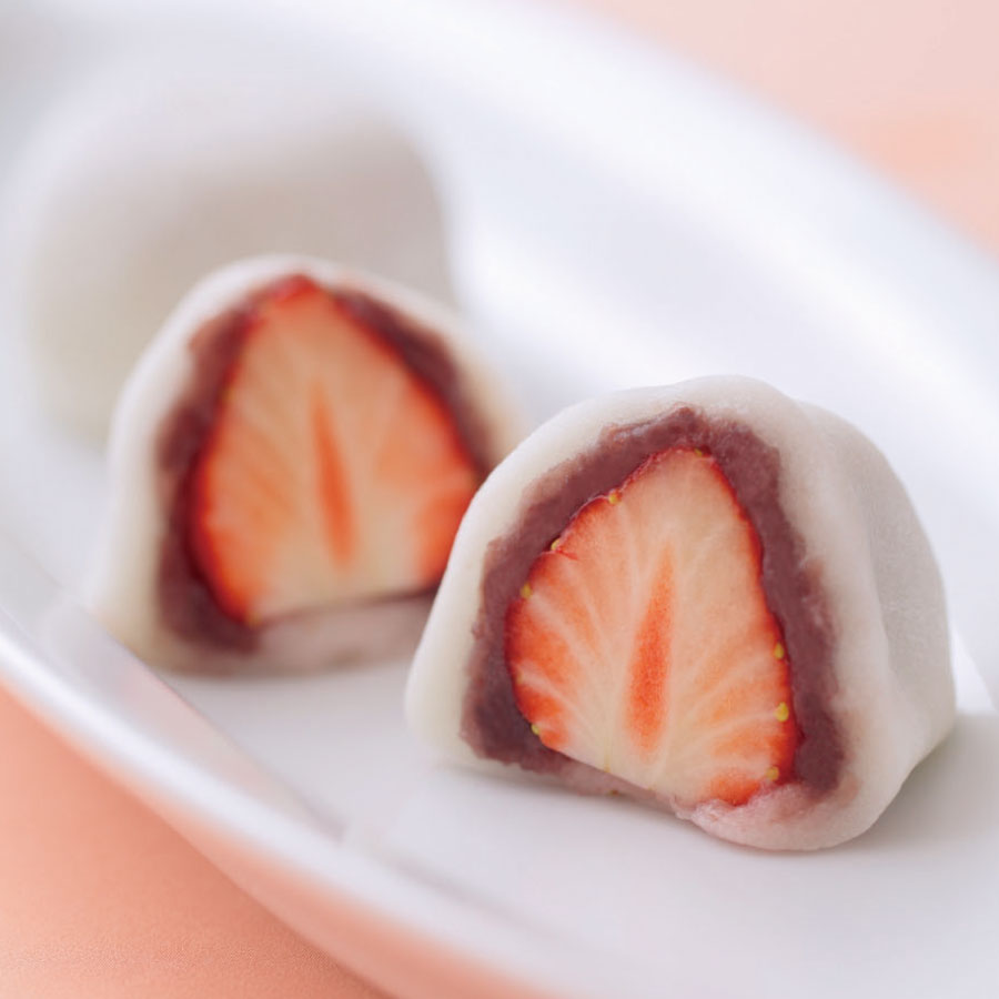 「やわらかいちご大福」