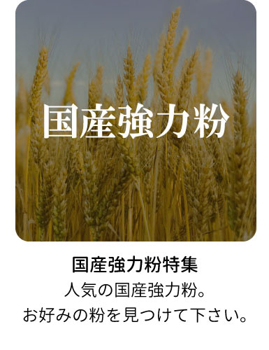 国産強力粉特集